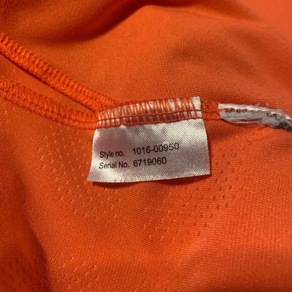 Mammut Women's Long Sleeve Orange Performance Shirt Sz L Lightweight  Activewear - Picture 4 of 11